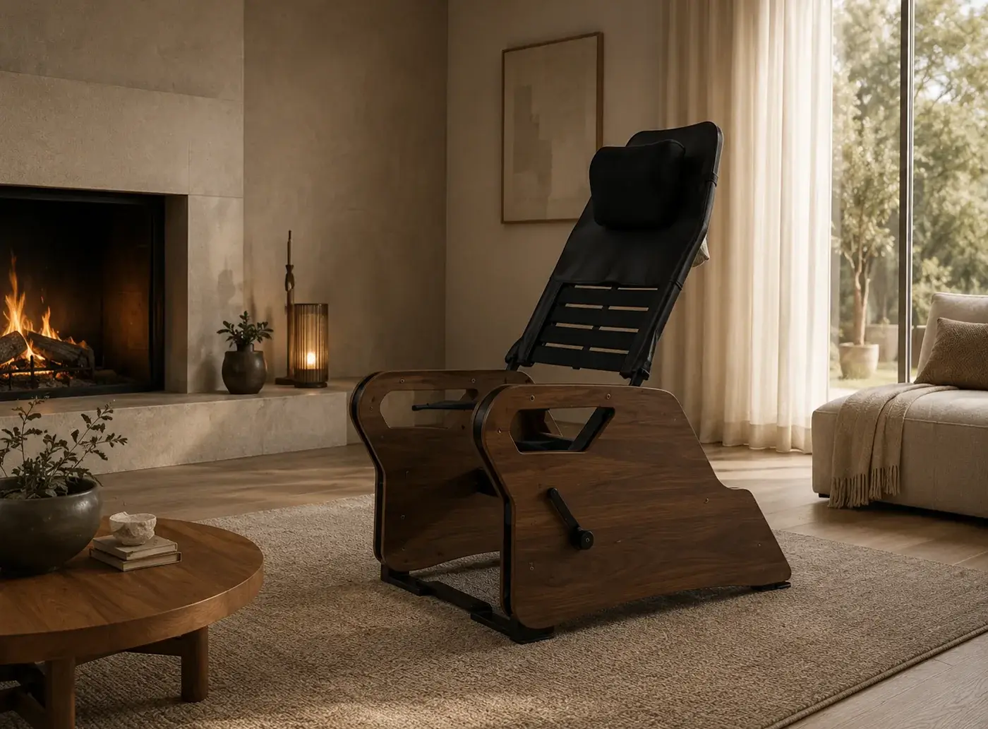Wheelchair chair - relaxing opportunity for wheelchair users - by envy comfort
